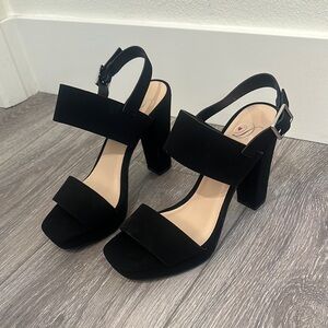 Elegant Black Women's Heels